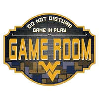 West Virginia Mountaineers 12'' Game Room Tavern Sign