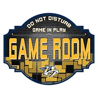 Nashville Predators 12'' Game Room Tavern Sign