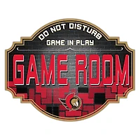 Ottawa Senators 12'' Game Room Tavern Sign