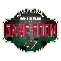 Minnesota Wild 12'' Game Room Tavern Sign