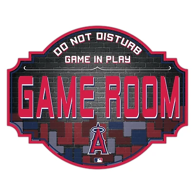 Los Angeles Angels 12'' Game Room Tavern Sign