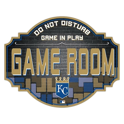 Kansas City Royals 12'' Game Room Tavern Sign