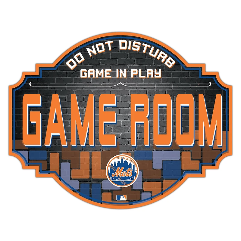 New York Mets 12'' Game Room Tavern Sign