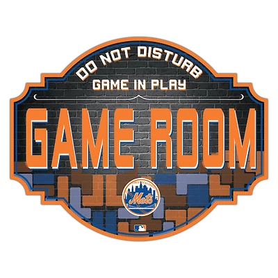 New York Mets 12'' Game Room Tavern Sign