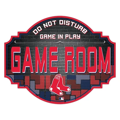 Boston Red Sox 12'' Game Room Tavern Sign