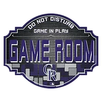 Colorado Rockies 12'' Game Room Tavern Sign