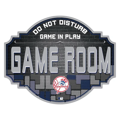 New York Yankees 12'' Game Room Tavern Sign