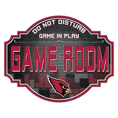 Arizona Cardinals 12'' Game Room Tavern Sign