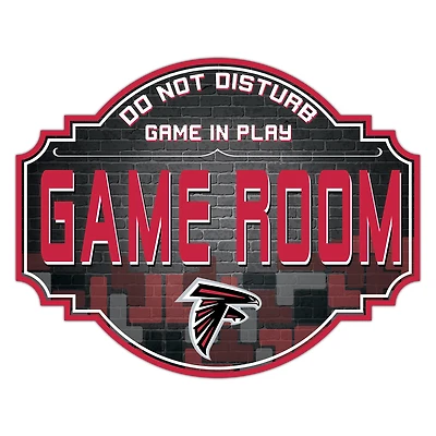 Atlanta Falcons 12'' Game Room Tavern Sign