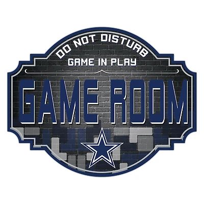 Dallas Cowboys 12'' Game Room Tavern Sign