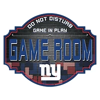 New York Giants 12'' Game Room Tavern Sign