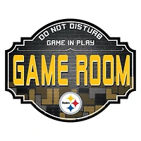 Pittsburgh Steelers 12'' Game Room Tavern Sign