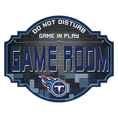 Tennessee Titans 12'' Game Room Tavern Sign