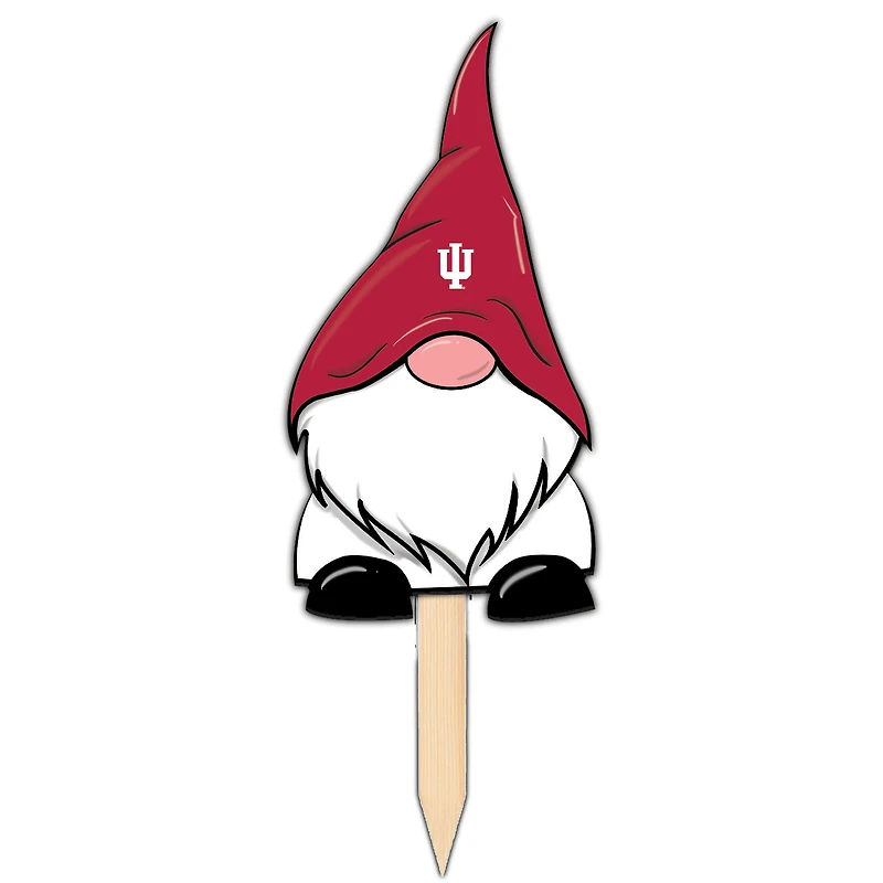 Indiana Hoosiers Gnome Yard Stake