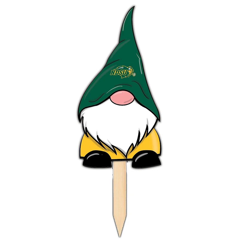NDSU Bison Gnome Yard Stake
