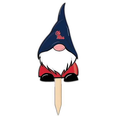 Ole Miss Rebels Gnome Yard Stake