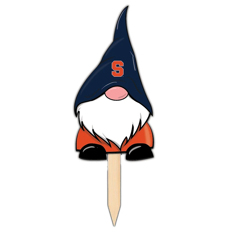 Syracuse Orange Gnome Yard Stake