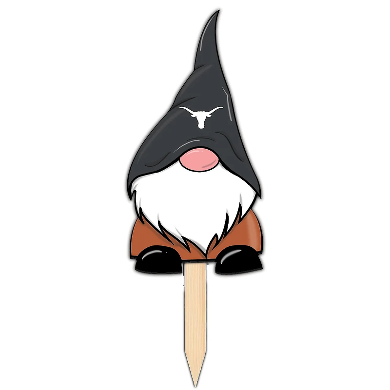 Texas Longhorns Gnome Yard Stake