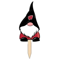 Wisconsin Badgers Gnome Yard Stake
