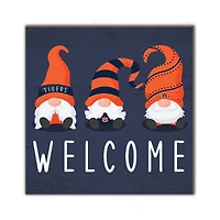 Auburn Tigers 10'' x 10'' Welcome Gnomes Sign
