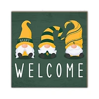 Baylor Bears 10'' x 10'' Welcome Gnomes Sign