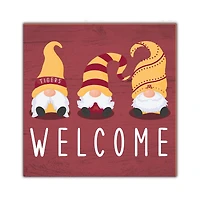 Minnesota Golden Gophers 10'' x 10'' Welcome Gnomes Sign