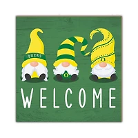 Oregon Ducks 10'' x 10'' Welcome Gnomes Sign