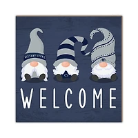 Penn State Nittany Lions 10'' x 10'' Welcome Gnomes Sign