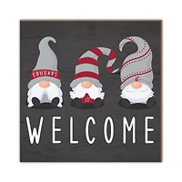 Washington State Cougars 10'' x 10'' Welcome Gnomes Sign