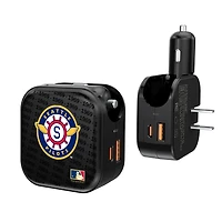 Seattle Pilots Cooperstown Collection Dual Port USB Car & Home Charger