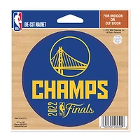 WinCraft Golden State Warriors 2022 NBA Finals Champions 4.5'' x 6'' Indoor/Outdoor Vinyl Magnet