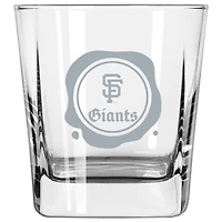 San Francisco Giants 14oz. Frost Stamp Old Fashioned Glass