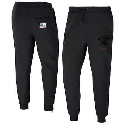 Men's NFL x Staple Black Tampa Bay Buccaneers Globe Fleece Pants