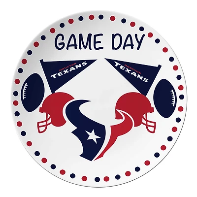 Houston Texans Game Day Plate