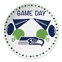 Seattle Seahawks Game Day Plate