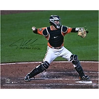 Adley Rutschman Baltimore Orioles Autographed 16" x 20" Debut Catching Photograph with "MLB Debut 5-21-22" Inscription