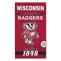 Wisconsin Badgers 11'' x 20'' Home Of The Sign