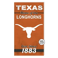 Texas Longhorns 11'' x 20'' Home Of The Sign