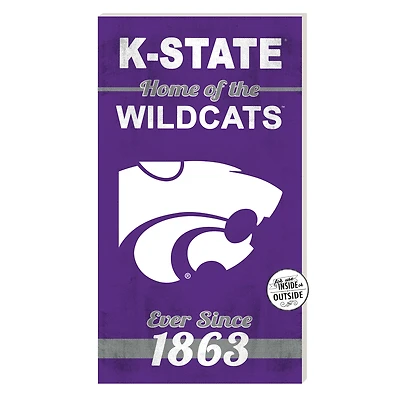 Kansas State Wildcats 11'' x 20'' Home Of The Sign