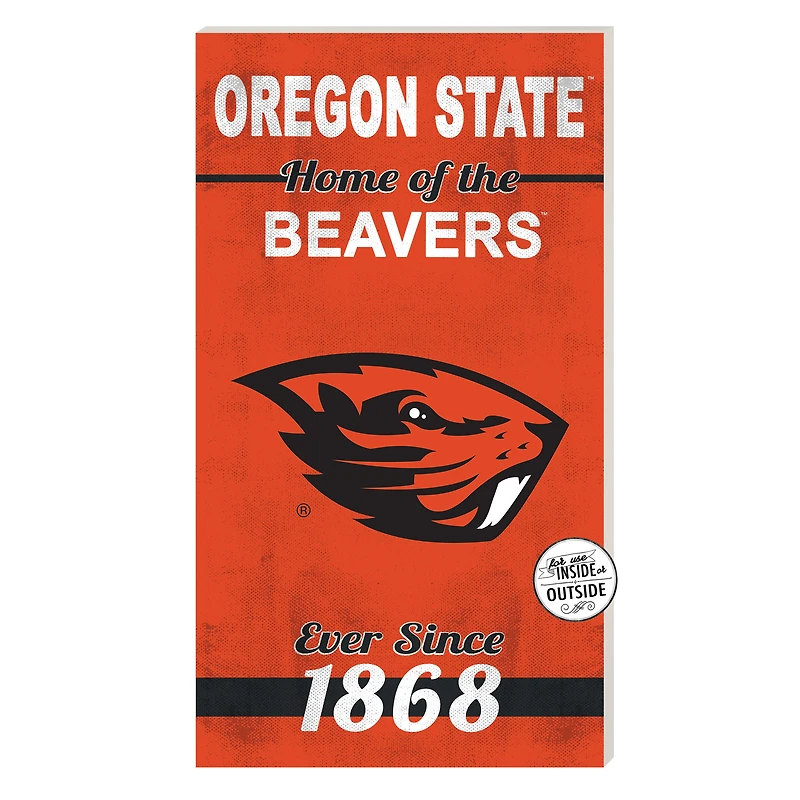 Oregon State Beavers 11'' x 20'' Home Of The Sign