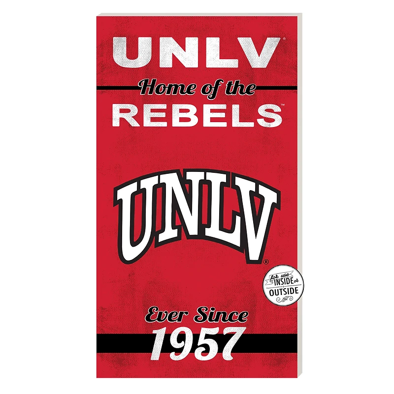 UNLV Rebels 11'' x 20'' Home Of The Sign