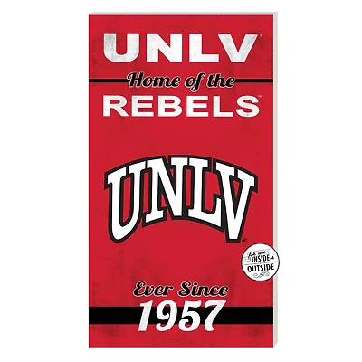 UNLV Rebels 11'' x 20'' Home Of The Sign