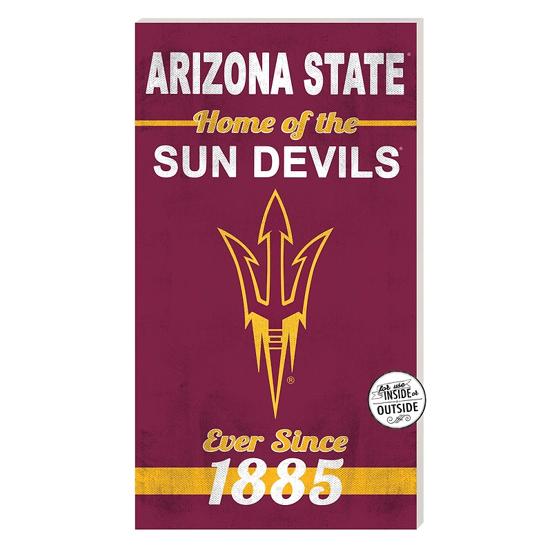 Arizona State Sun Devils 11'' x 20'' Home Of The Sign