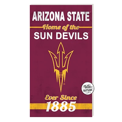 Arizona State Sun Devils 11'' x 20'' Home Of The Sign