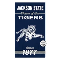 Jackson State Tigers 11'' x 20'' Home Of The Sign