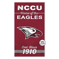 North Carolina Central Eagles 11'' x 20'' Home Of The Sign