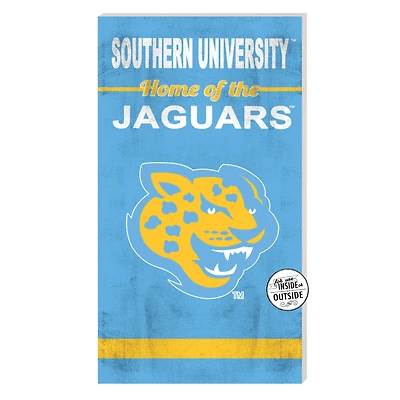 Southern University Jaguars 11'' x 20'' Home Of The Sign