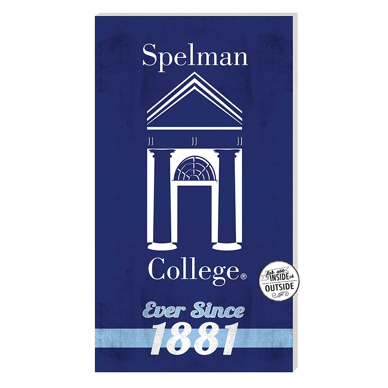 Spelman College Jaguars 11'' x 20'' Home Of The Sign