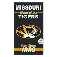 Missouri Tigers 11'' x 20'' Home Of The Sign