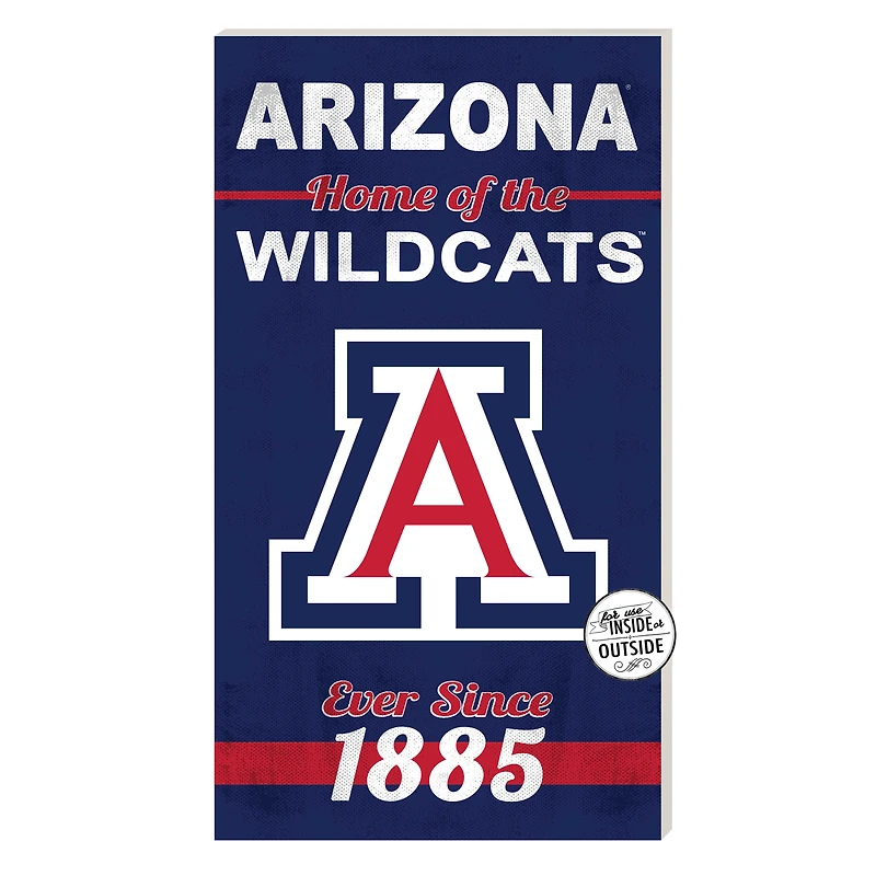Arizona Wildcats 11'' x 20'' Home Of The Sign